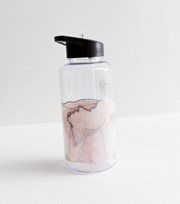 New Look Pink Agate 1 Litre Straw Water Bottle